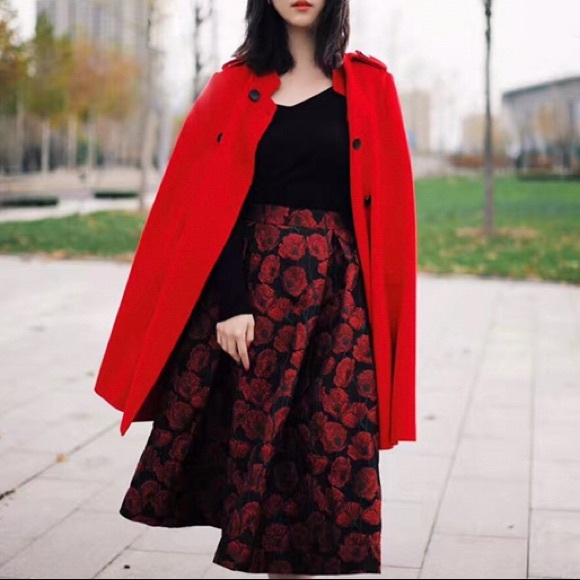 **PENDING** 🌺 Poppy Jacquard Maxi Skirt - Picture 5 of 5